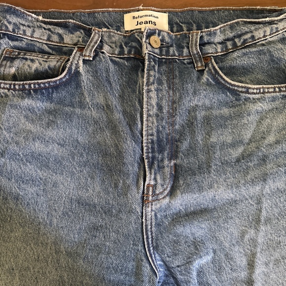Reformation Cary High Waist Wide Leg Jeans (Colorado)   COLORADO, Size 29 - Picture 2 of 4